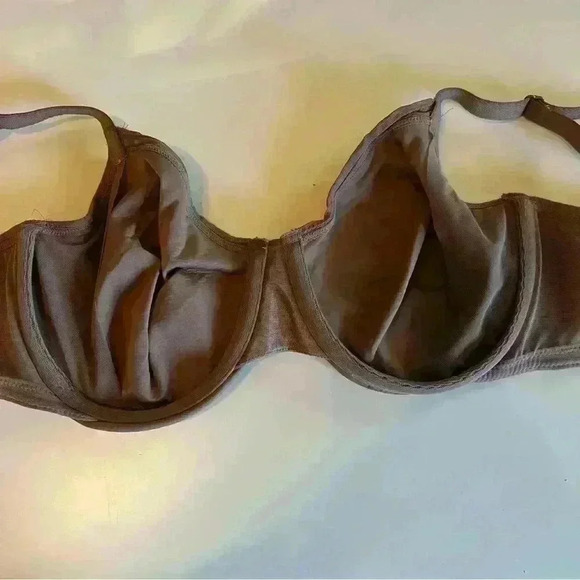 Wacoal Classic Reinvention Full Figure Spacer Bra Style 855263 Size 32DD Brown - Picture 5 of 6